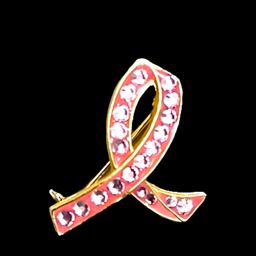 Clearance Sale | Pink Ribbon Brooch Pin